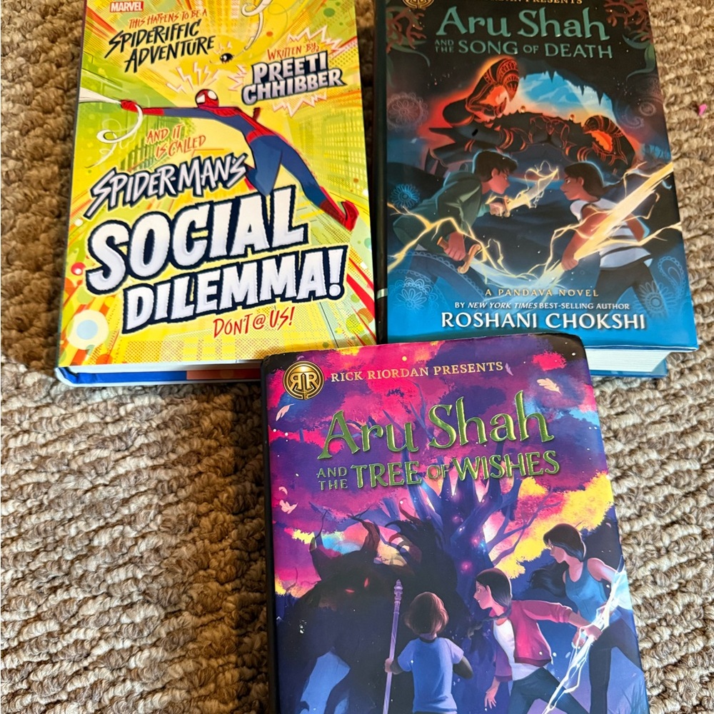 Spiderman Rick ridden pandava novels books